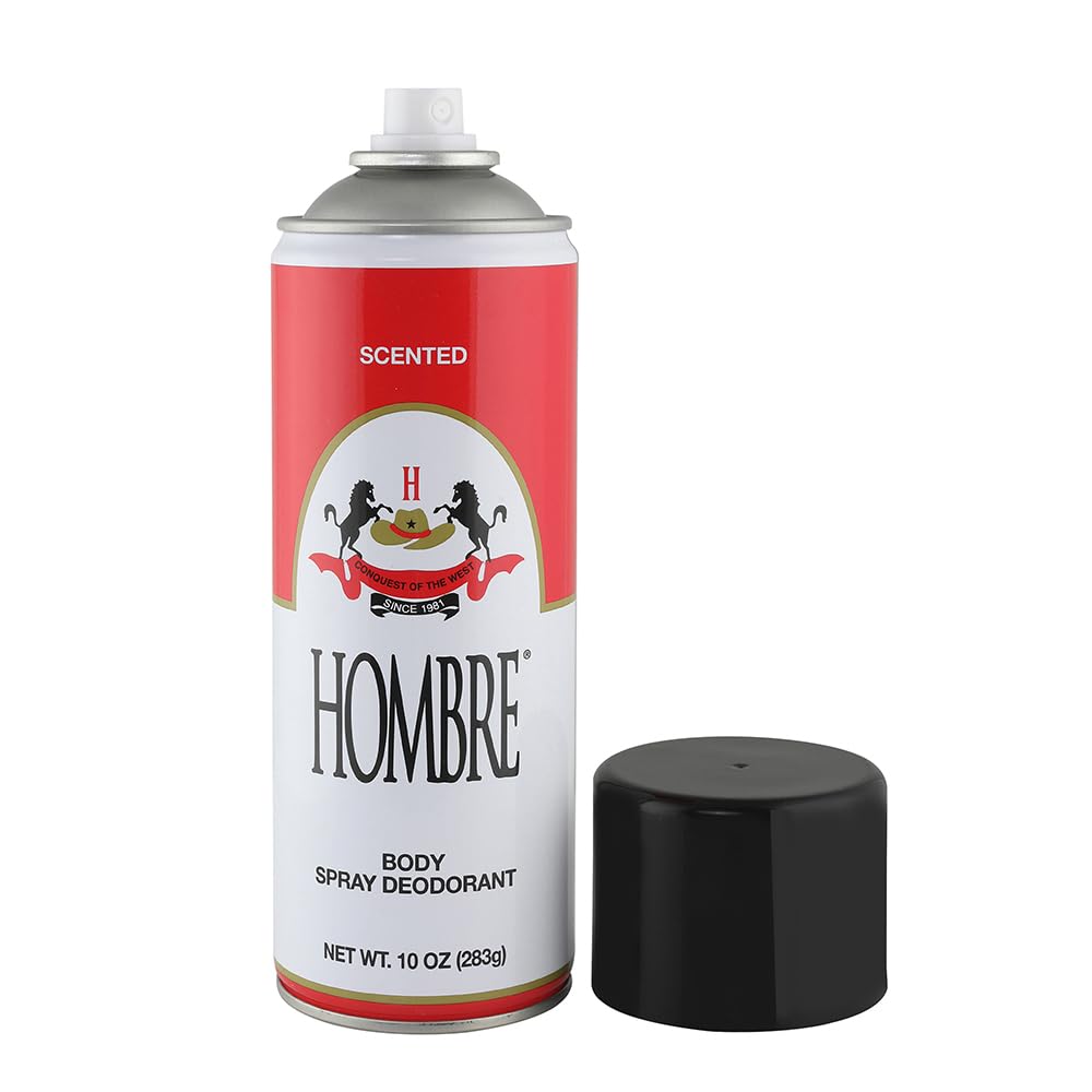 Hombre Red Deodorant Spray 10oz 283g With 80% More Product! (3 Pack) Beauty and Personal Care HOMBRE
