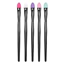 5pcs Silicone Makeup Brush Set Anself Professional Eyeshadow Brush Kit Mask Moisturizers Applicator Makeup Tools