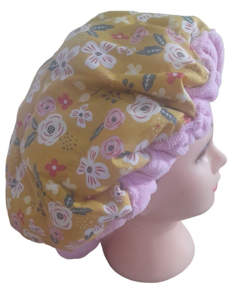 Seed Cap + Thermal Cap + Shower Cap for Hair Treatment Beauty and Personal Care Genérico
