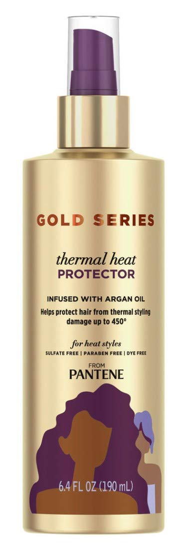 Pantene Gold Series Thermal Heat Protector 6.4 Ounce Pump (Pack of 3)