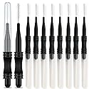 100pcs Mini Spooly Brow Lifter Brush with Cap - 3R Factory Precision Brow Spoolie for Eyebrow Laminating, Comb with Detail Spoolie Brush