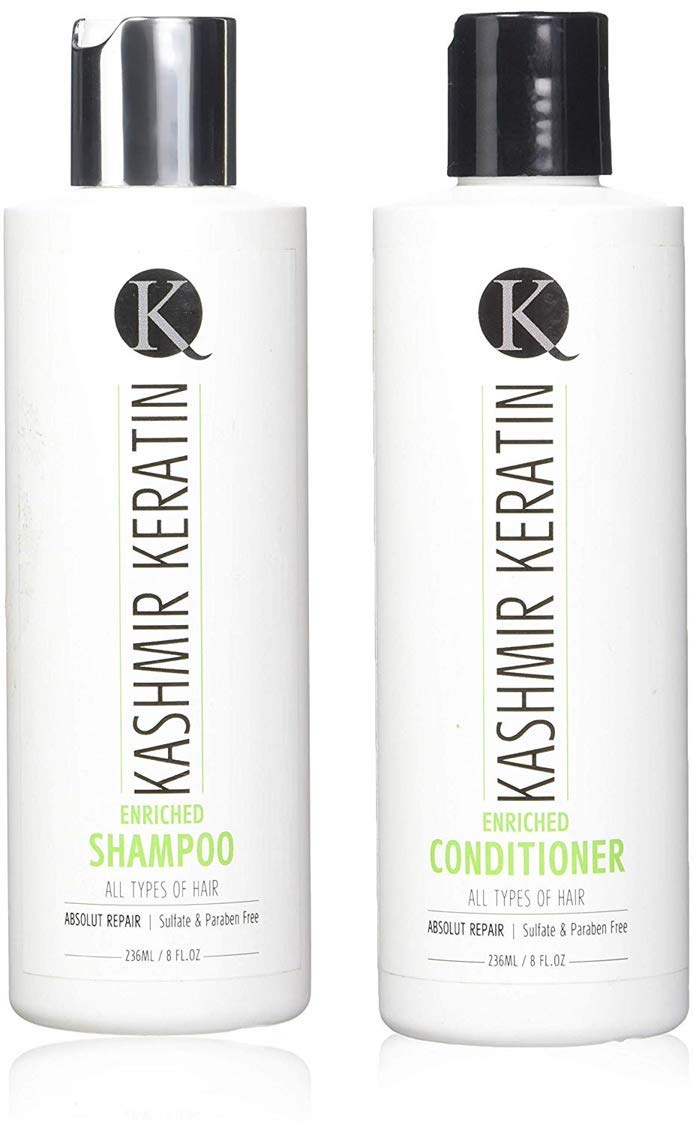 Keratin Enriched 8oz Hair Care Sets (8 Ounce Shamp/Cond)