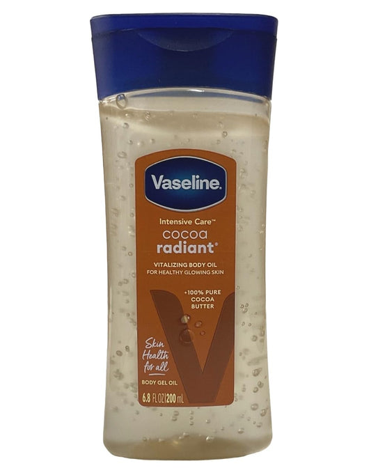 Vaseline Body Oil Vitalizing Gel Cocoa Butter 6.80 oz (Pack of 5)
