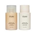 OUAI Medium Hair Shampoo & Conditioner Set, Travel Size - Hydrating Shampoo & Conditioner - With Coconut Oil, Babassu, Kumquat Extract & Keratin