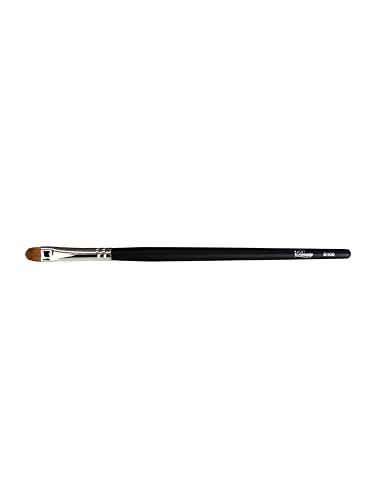 iBeauty Make Up Brush - Professional Line - Medium Soft - 7 1/4" in Black - B109 (Lamb Hair) - Sustainable