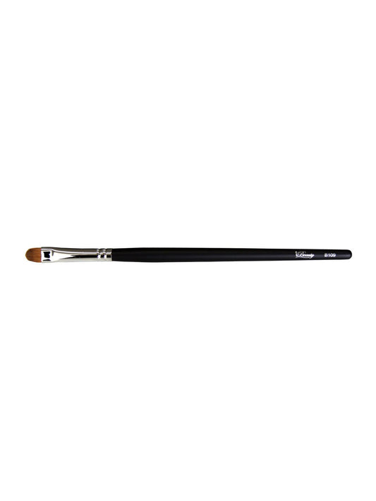 iBeauty Make Up Brush - Professional Line - Medium Soft - 7 1/4" in Black - B109 (Lamb Hair) - Sustainable Beauty & Personal Care ibeauty