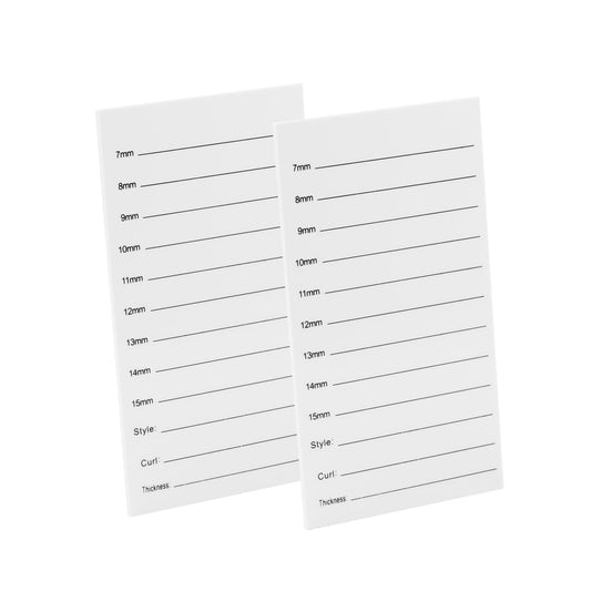 2 Pcs Lash Holder for Eyelash Extensions Acrylic Disposable Lash Hand Pallet Lash Tile for Extensions By FADLASH