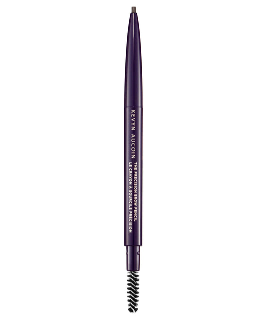Kevyn Aucoin The Precision Brow Pencil, Dark Brunette: Ultra slim, thin and strong. Retractable plus spoolie brush. Pro makeup artist go to. Sculpt
