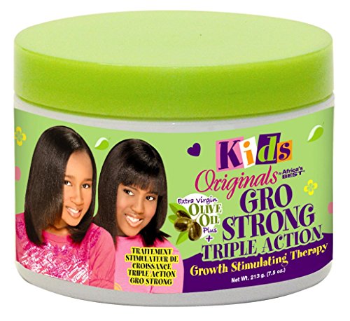 Africas Best Kids Orig Gro Strong Therapy 7.5 Ounce Jar (221ml) (6 Pack)