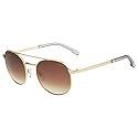 Bolle OVA Shiny Gold Brown Gradient Sunglasses