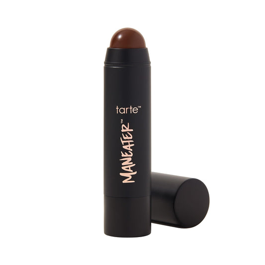 tarte maneater silk stick bronzer - Buildable Lightweight Cream Bronzer, Natural Matte Finish, Vegan & Cruelty-Free, full size, midnight