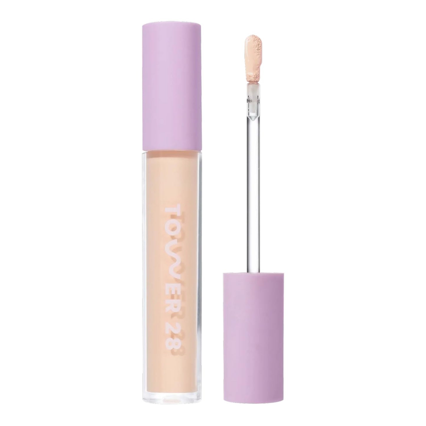 Tower 28 Swipe Serum Concealer - Hydrating Medium-Full Coverage Concealer + Under Eye Brightener - Skin Care Infused Makeup with Hyaluronic Acid + Beauty and Personal Care Tower 28