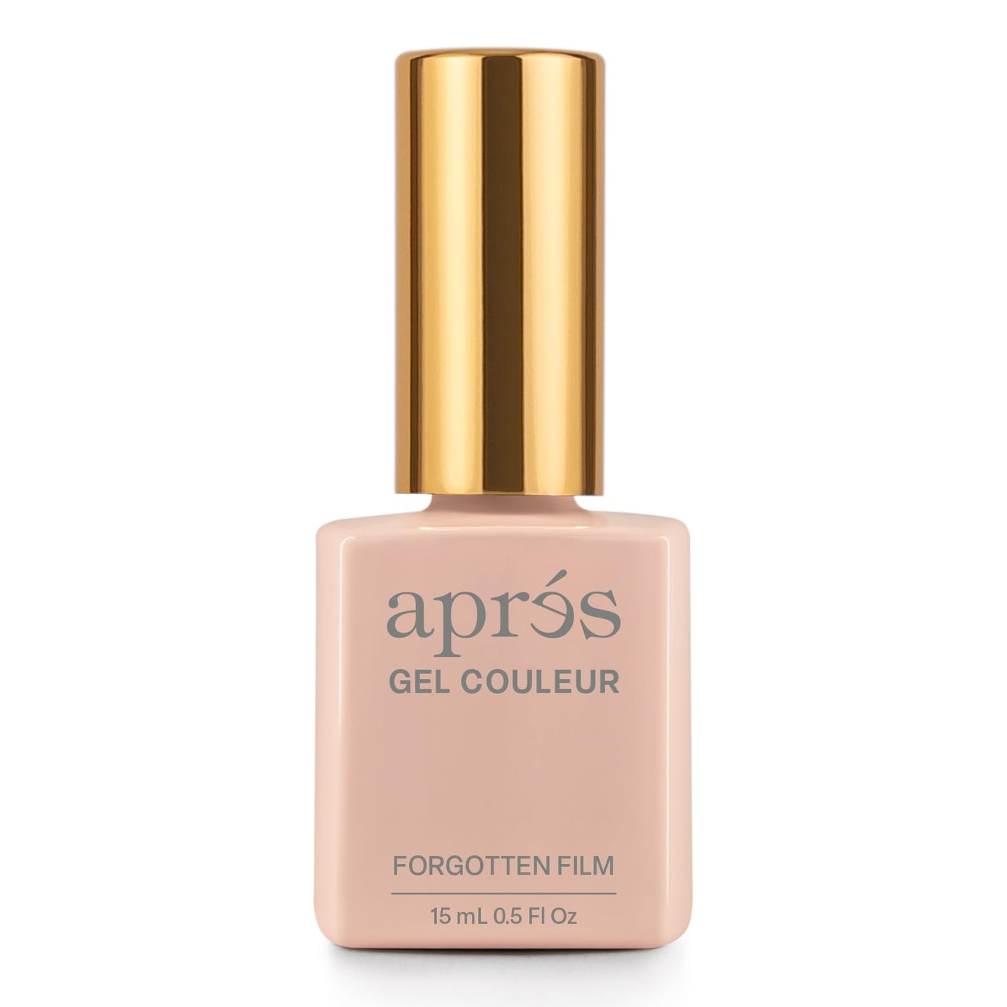 APRÉS Gel Couleur Trio Set - Gel Color, Base Coat, Non-Wipe Top Coat (15ml), Nail Polish Bundle (Forgotten Film) Beauty & Personal Care APRÉS
