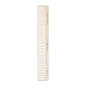 Cricket Silkomb Pro-45 All Purpose Professional Hair Stylist Comb - Japanese Made, Silicone Injected, Dual Tooth Patterns for Detangling, Cutting