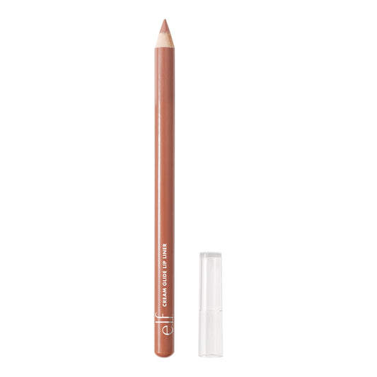 e.l.f. Cream Glide Lip Liner, Highly-Pigmented Pencil For Shaping & Sculpting Lips, Semi-Matte Finish, Vegan & Cruelty-Free, Pinky Swear