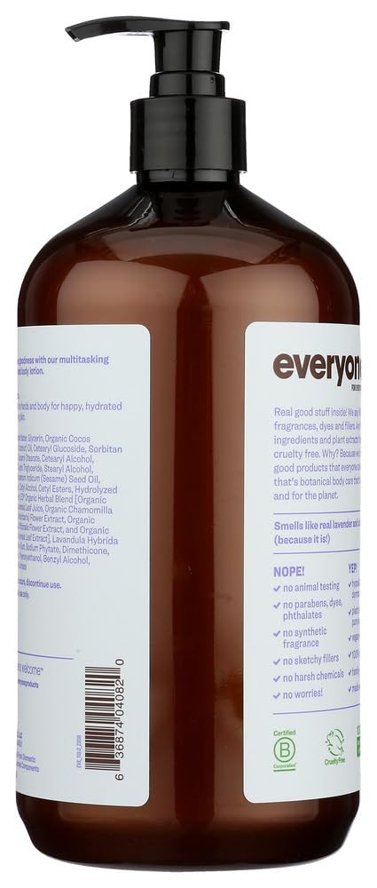 EO Products Lotion,Everyone,LVDR&Aloe, 32 FZ