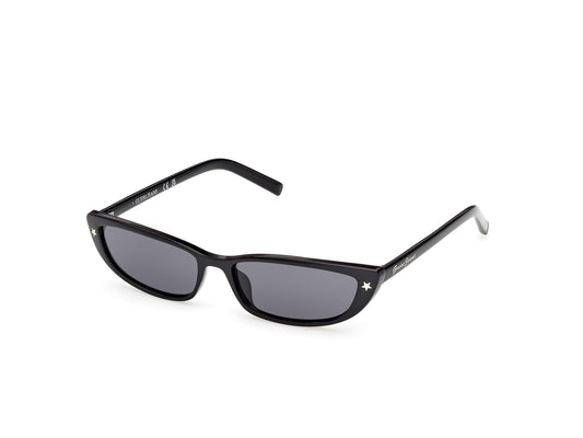 Guess Women's Sunglasses, Shiny black/smoke