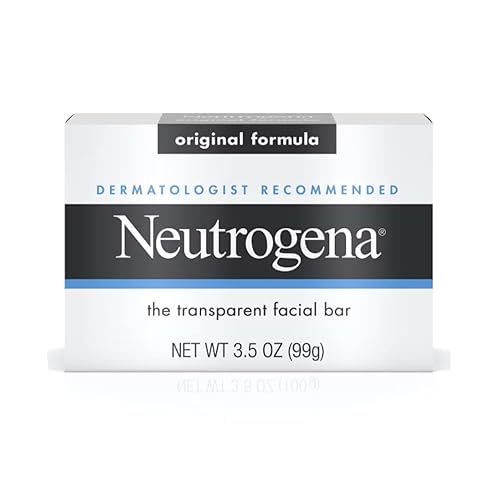 Neutrogena The Transparent Facial Bar Original Formula 3.5 Ounce (Value Pack of 8)