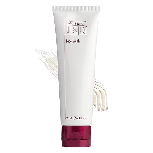 Nu Skin 180°® Face Wash | Aging Cleanser | Vitamin C Face Wash for Youthful Appearance | Fine Lines Reduction & Face Moisturizer | 4.2 Fl Oz | 1 Pack