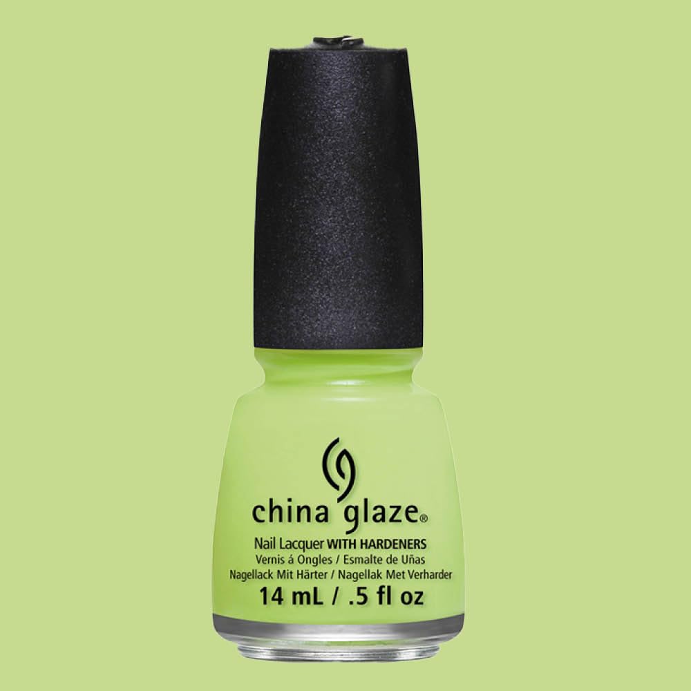 China Glaze Nail Polish, Grass is Lime Greener, 0.5 Ounce Beauty & Personal Care China Glaze