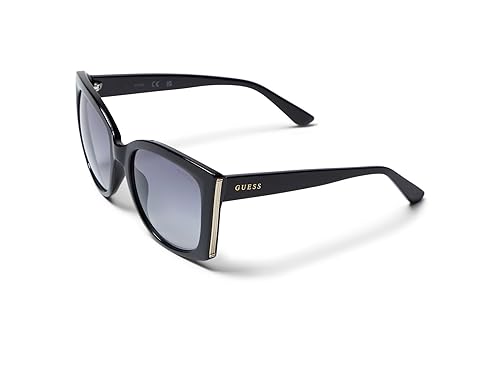 GUESS GF6169 Shiny Black/Gradient Smoke One Size