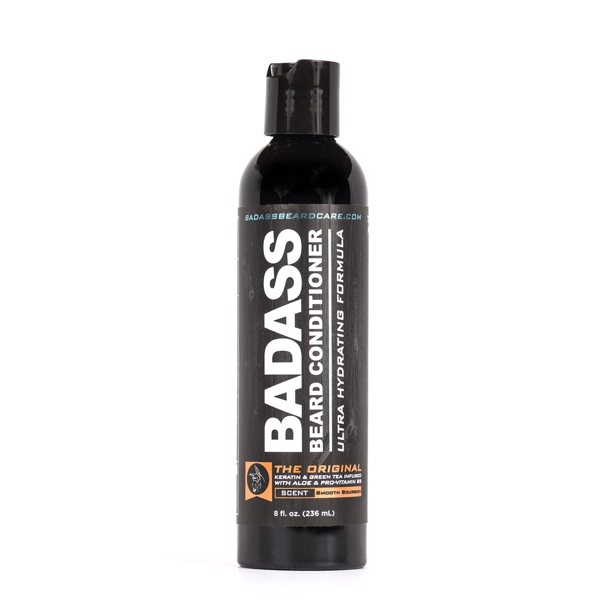 Badass Beard Care Beard Conditioner For Men - THE ORIGINAL, 8oz - Made of Natural Ingredients for A Healthy, Soft, & Itch Free Beard and Mustache