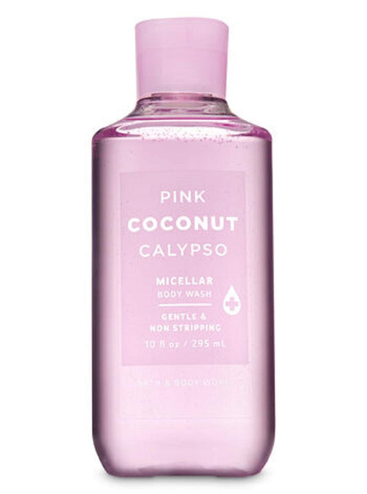 Bath and Body Works Pink Coconut Calypso Micellar Shower Gel Wash 10 Ounce Beauty & Personal Care Bath & Body Works