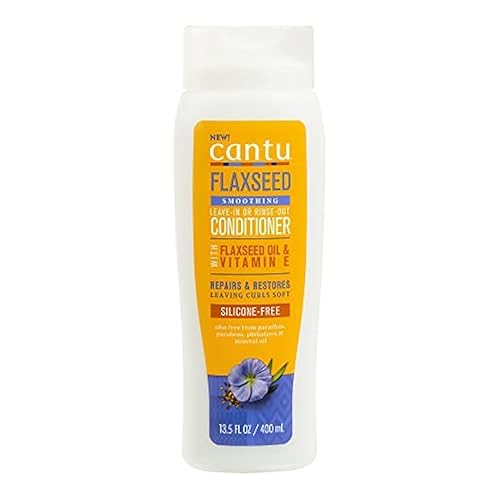 Cantu Flaxseed Conditioner Leave-In Or Rinse-Out 13.5 Ounce