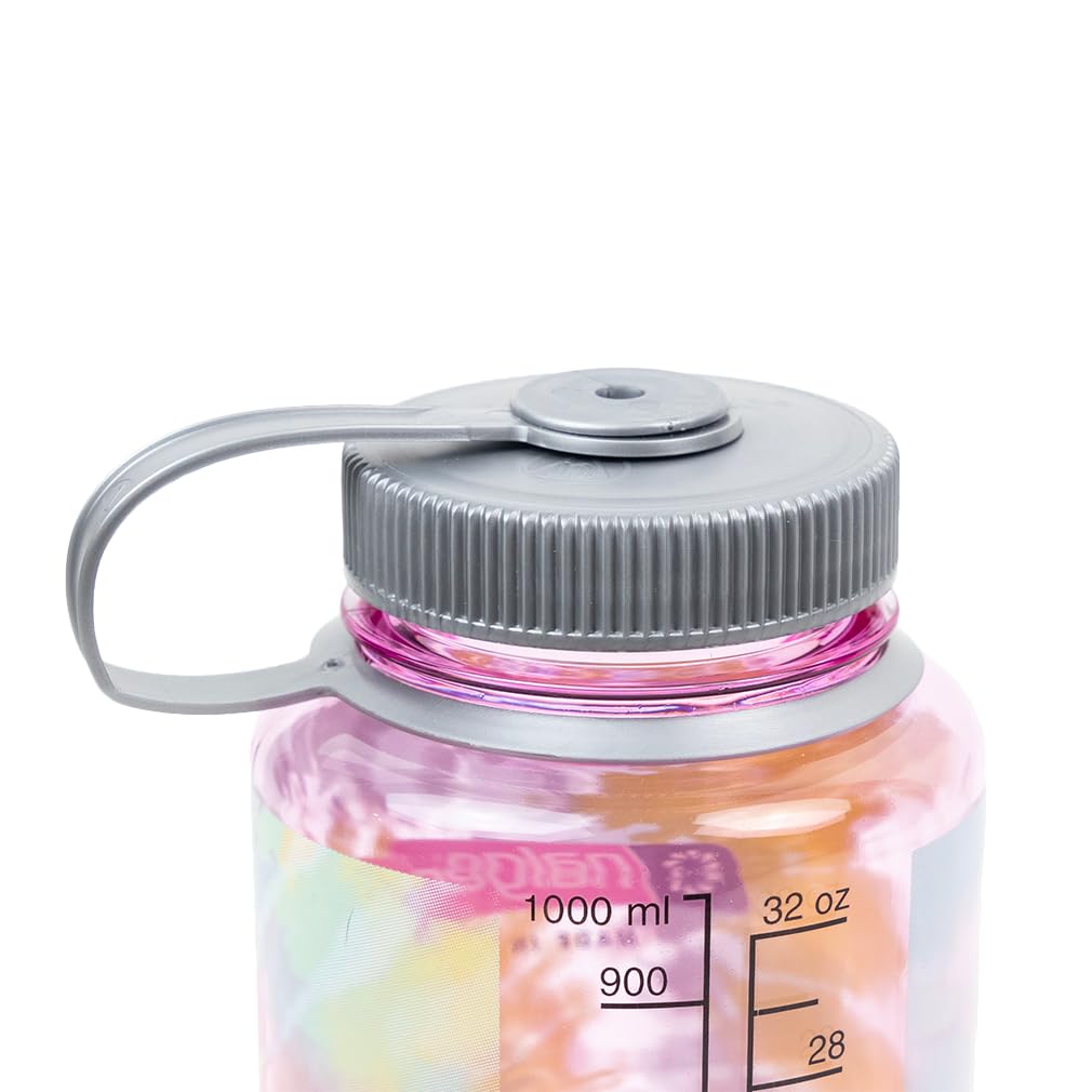 Nalgene 348824 Wide Mouth 32oz Cosmo - Tie-Dye Cosmo/Platinum