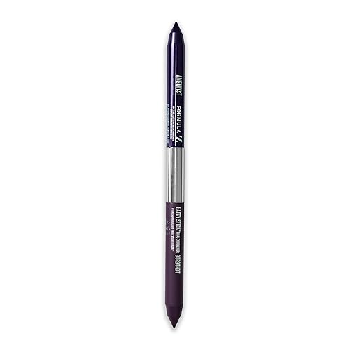 Formula Z Happy Stick Eyeliner - Tug Free Eyeliner Pencil with Vitamin E - Long Lasting Eye Makeup - Vegan - Amethyst-Burgundy - 2 x 0.02 oz