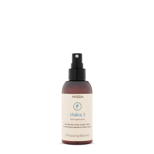 Aveda Chakra 5 Balancing Pure-Fume Mist: Throat | Body & Room Spray | Balances Throat Chakra | With Certified Organic Grapefruit, Rosemary, Ylang