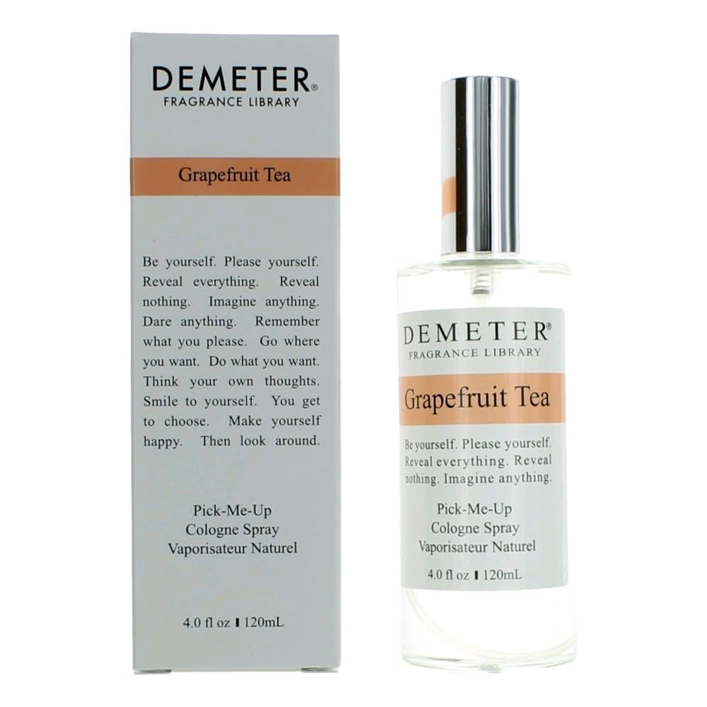 Demeter Cologne Spray for Women, Grapefruit Tea, 4 Ounce