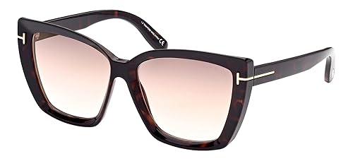 Tom Ford SCARLET-02 FT 0920 Dark Havana/Brown Shaded 57/15/140 women Sunglasses