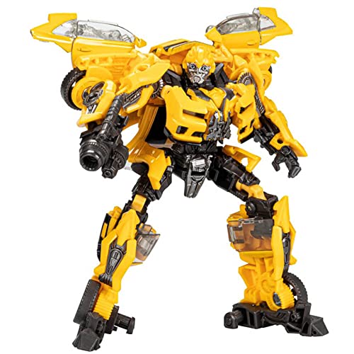 Transformers Toys Studio Series 87 Deluxe Class Dark of The Moon Bumblebee Action Figure - Ages 8 and Up, 4.5-inch, Multicolored