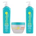 BelleV Professional Marine Hair Spa TRIO SET (16.8 fl oz) Marine Color Shampoo (16.8 fl oz) Marine Conditioner (300g) Brazilian Repair Mask
