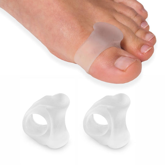 NatraCure 2 Gel Toe Spreaders, Separators & Spacers (Pair w/Toe Loop) 1032-M CAT (Size: Large) Beauty & Personal Care NatraCure