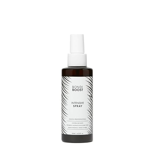 BONDIBOOST Intensive Thickening Spray [4.23 fl oz], Daily Leave In Hair Treatment to Reduce Hair Loss, Lightweight Mist for Thinning Hair + Density