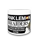 PINK LEMON Braiding Gel (5 oz) - Maximum Hold, No Flaking, Long Lasting Hold, High Shine. For Micro, Inter, Dread, Faux, Loc, Twist, Braid, Edge.