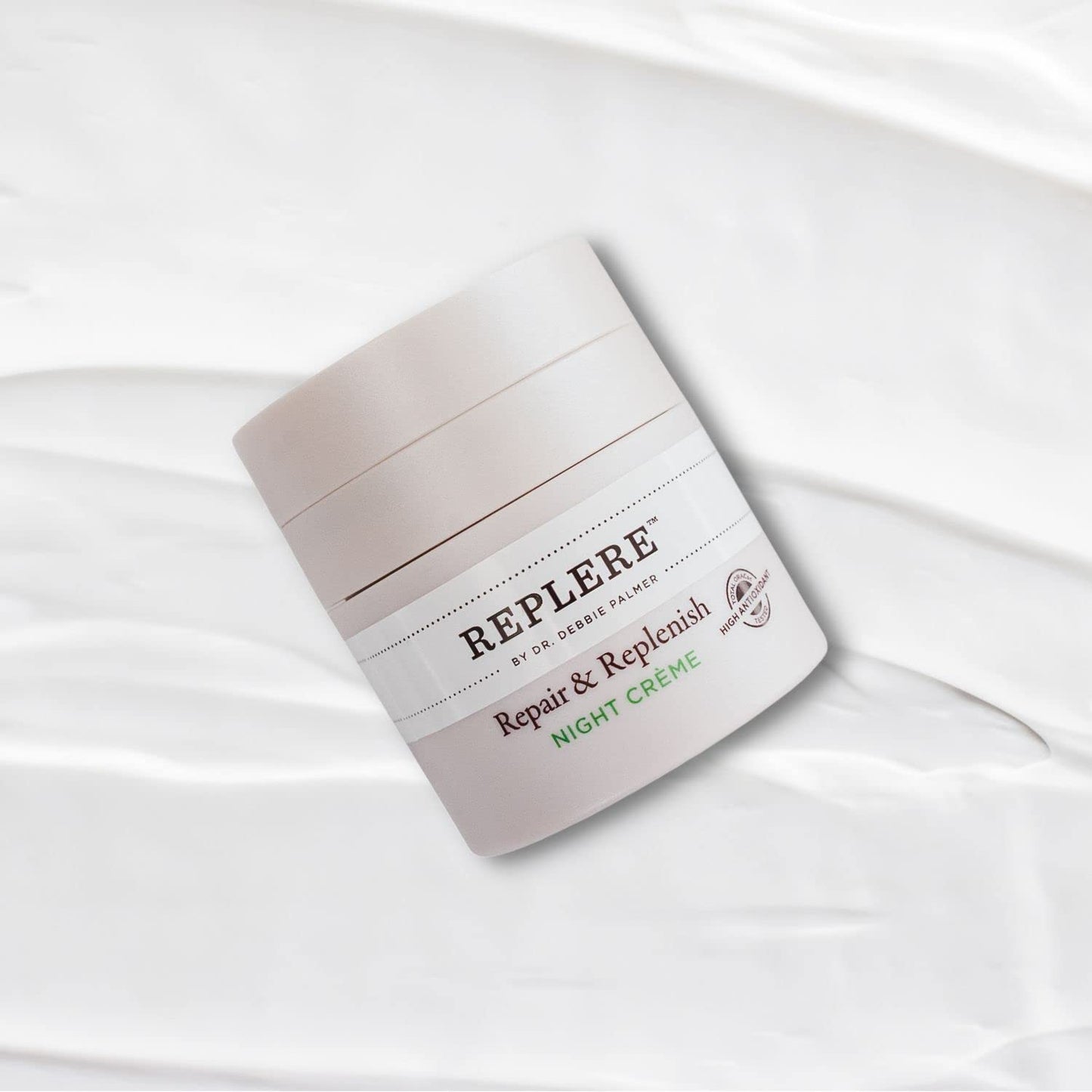 Replere - Repair & Replenish All Natural Moisturizing Night Crème - Reduce wrinkles, Dark Spots & Fine lines -1.7 OZ