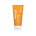 Thinkdaily SPF 30 Tinted Sunscreen for Face with Zinc Oxide, 2 Oz - Safe, Natural, Water Resistant Reef Safe Sunscreen, All Skin Tones, Broad Spectrum