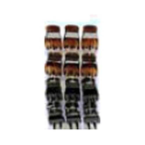 Scunci All-Day Hold Assorted Colors Mini Jaw Clips, 12 pcs