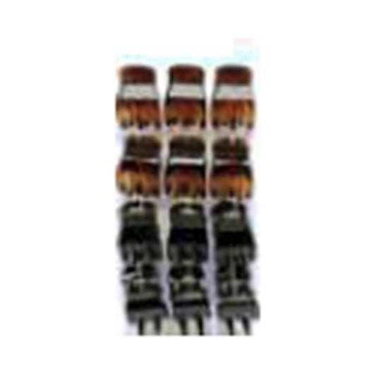 Scunci All-Day Hold Assorted Colors Mini Jaw Clips, 12 pcs