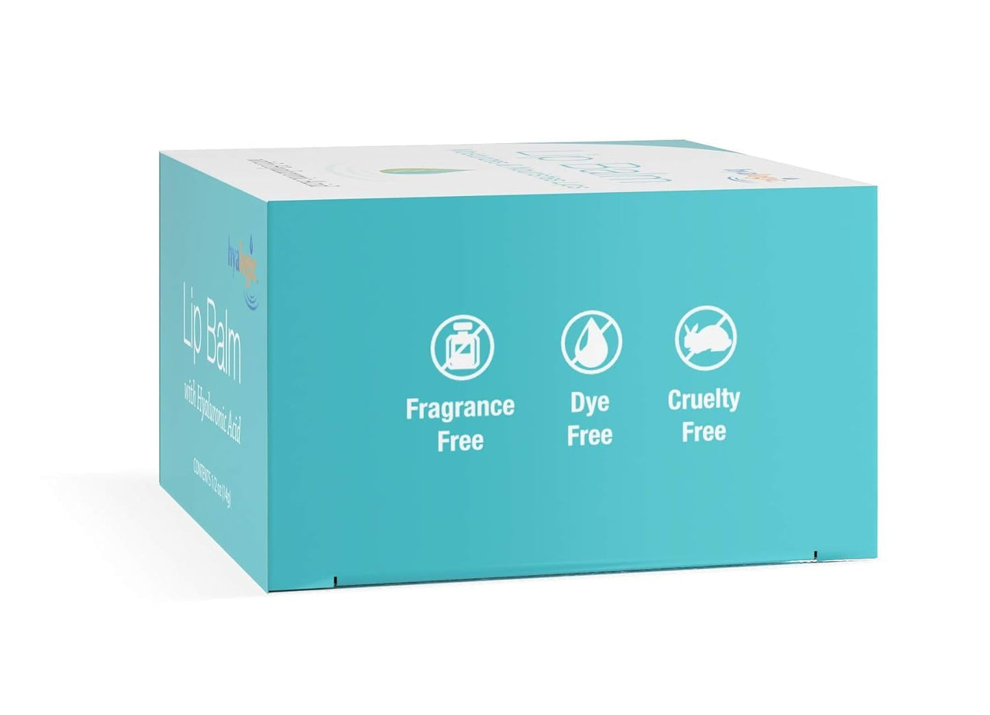 Hyalogic HA Lip Balm - Moisturizing Lip Balm with Hyaluronic Acid & Coconut Oil - Hydrating Lip Care for Dry, Chapped Lips - Natural, Unflavored