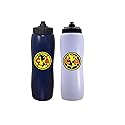 Simran International Club America de La Liga MX 2-Pack Squeeze Water Bottles, 33 oz