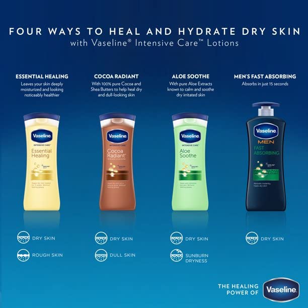 Vaseline Total Moisture Aloe Fresh Lotion