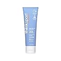 Thinksport SPF 30 Sport Sunscreen, 3oz - Clear Zinc Oxide, Water-Resistant Mineral Sun Lotion for Sports & Active Use, Reef-Safe, Vegan, Broad