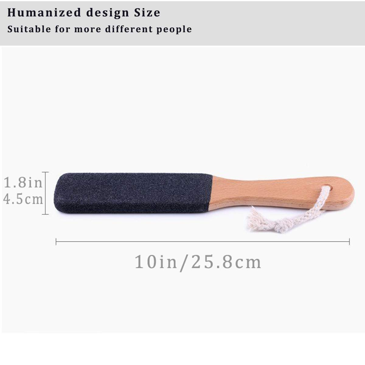 Kinepi Foot File Callus Remover Foot Scrubber,Professional Pedicure Foot Rasp Removes Cracked Heels,Dead Skin,Corn,Hard Skin,Pumice Stone for Scraper