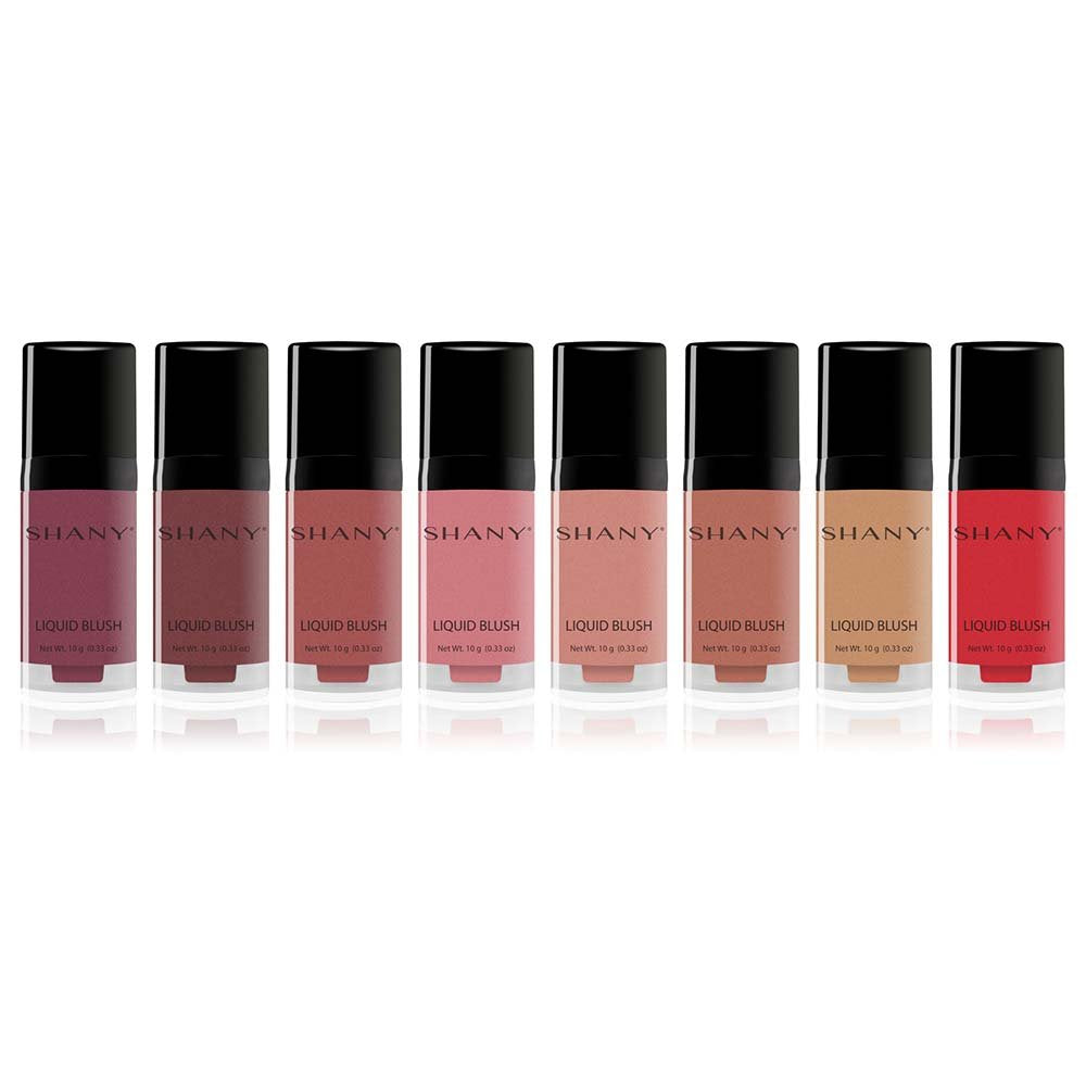 SHANY Paraben Free HD Liquid Cream Blush - Creamy & Blendable Color - DISTINTIVE