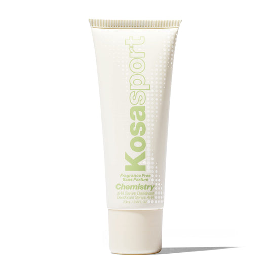 Kosas Chemistry Deodorant - Aluminium and Baking Soda Free + BO-Fighting AHA Serum that Exfoliates, Softens, and Nourishes the Skin, (Fragrance Free) Beauty and Personal Care Kosas