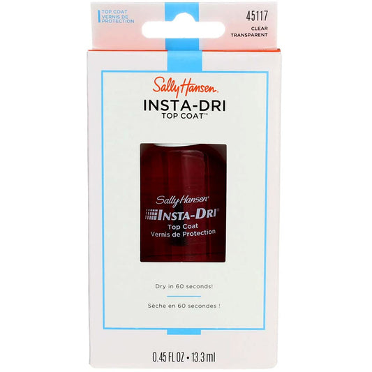 Sally Hansen Insta-Dri Topcoat Clear 0.45 Ounce (13.3ml) (Pack of 6) Beauty & Personal Care Sally Hansen